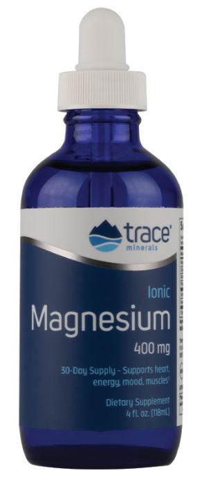 Trace Minerals Ionic Magnesium 400mg, 118 ml.