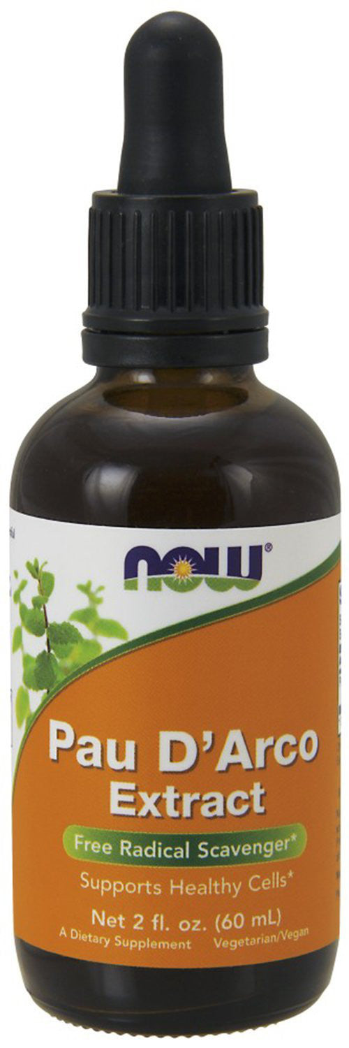 Now Foods Pau D'Arco Extract, 60 ml.