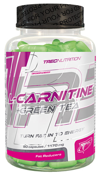 Trec Nutrition L-Carnitine + Green Tea, 90 Capsules