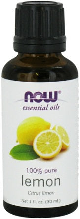 Now Foods Essential Oil Lemon Oil, 30 ml.