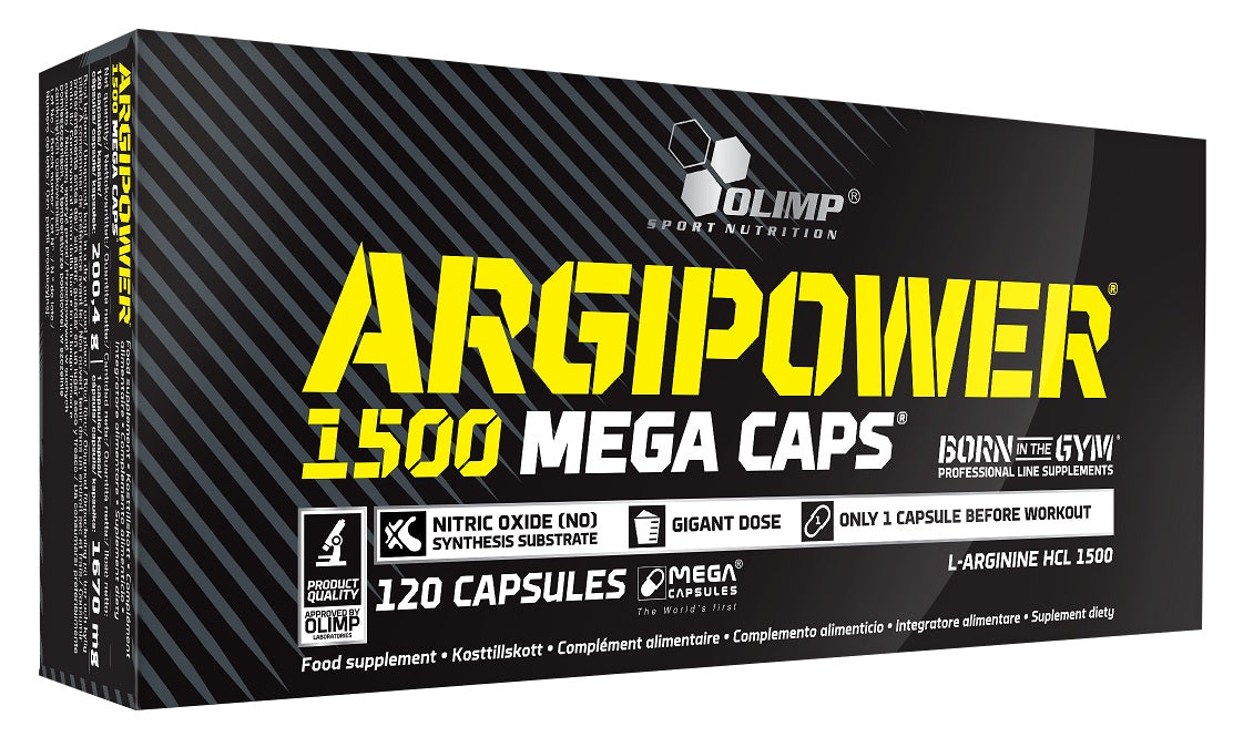 Olimp Nutrition Argi Power 1500 Mega Caps, 120 Capsules