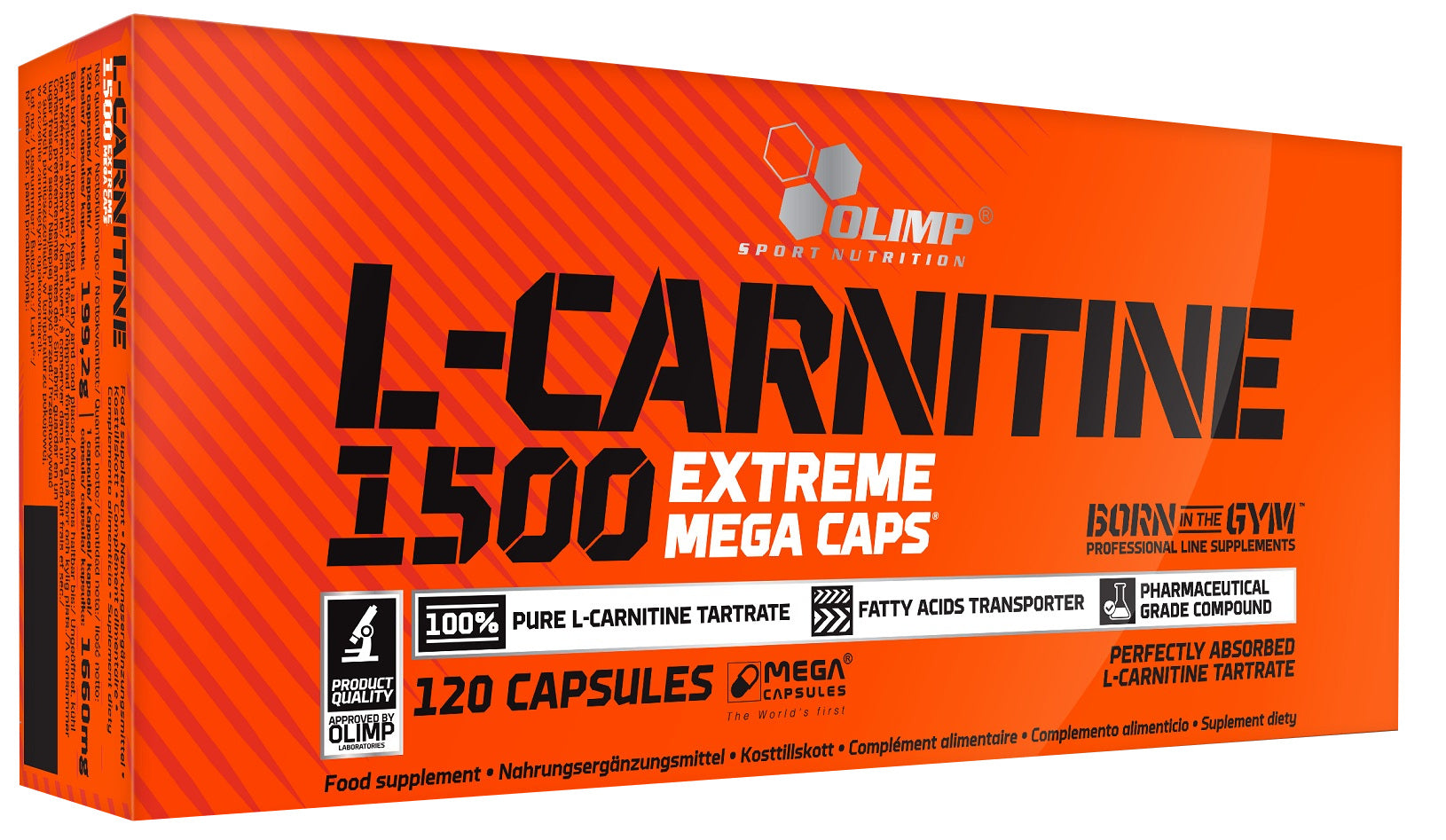 Olimp Nutrition L-Carnitine 1500 Extreme, 120 Capsules