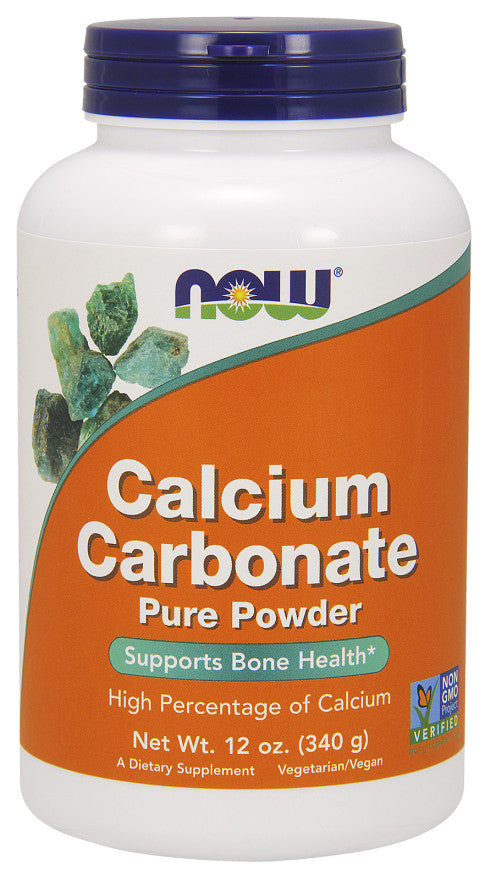 Now Foods Calcium Carbonate Pure Powder, 340g
