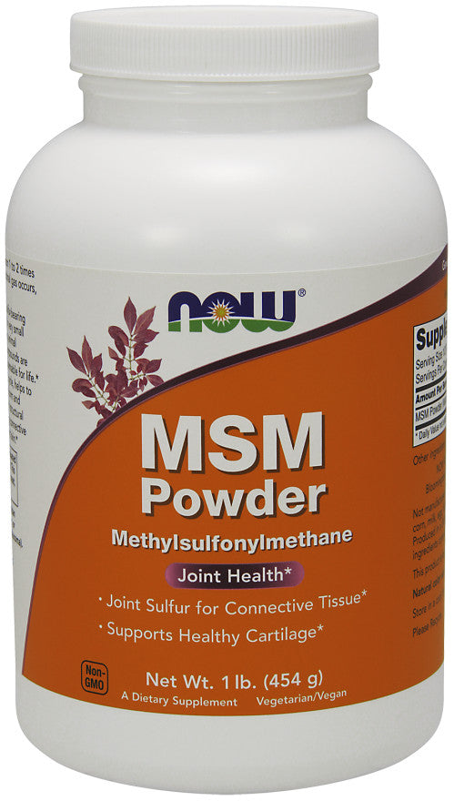 Now Foods MSM Methylsulphonylmethane Powder , 454g