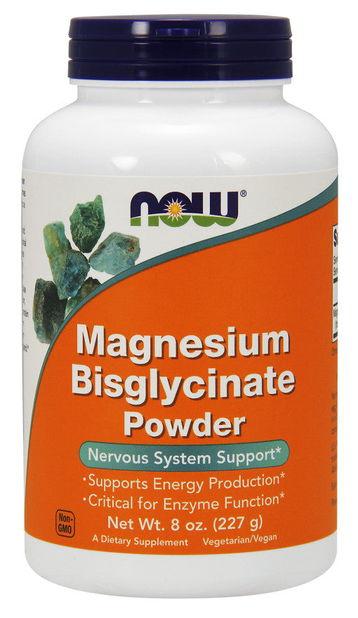 Now Foods Magnesium Bisglycinate Powder, 227g