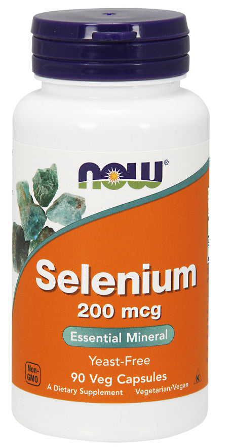 Now Foods Selenium 200mcg, 90 vCapsules