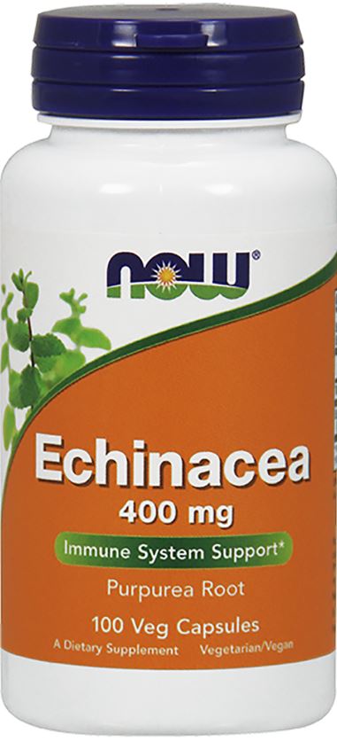 Now Foods Echinacea 400mg, 100 vCapsules