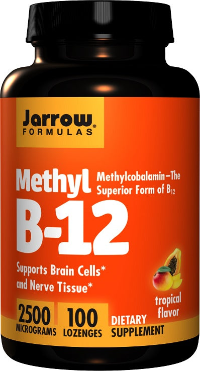Jarrow Formulas Methyl B12 2500 mcg, 100 lozenges