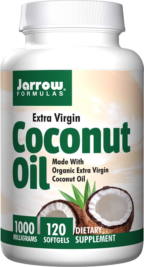 Jarrow Formulas Coconut Oil Extra Virgin 1000mg, 120 Softgels