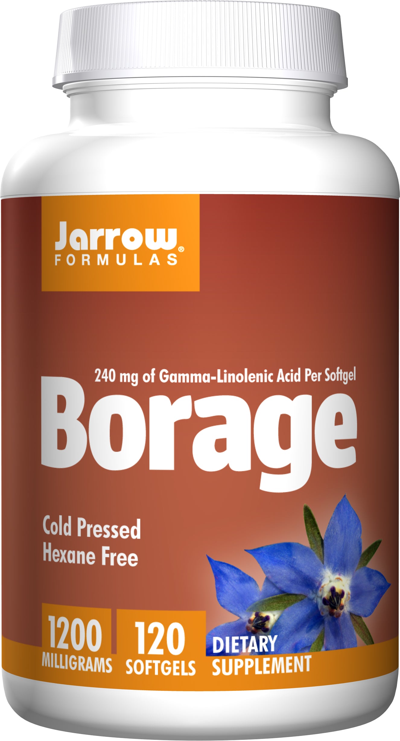 Jarrow Formulas Borage GLA-240, 120 Softgels