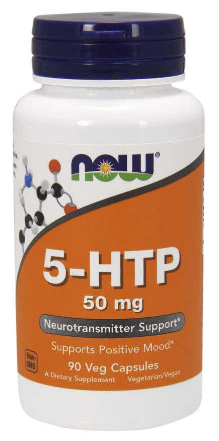 Now Foods 5-HTP 50mg, 90 vCapsules