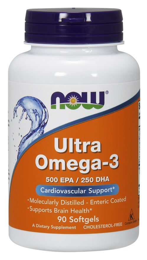 Now Foods Ultra Omega 3, 90 or 180 Softgels