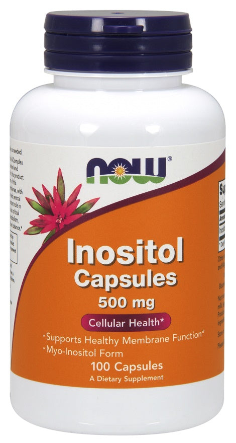Now Foods Inositol 500mg, 100 Capsules