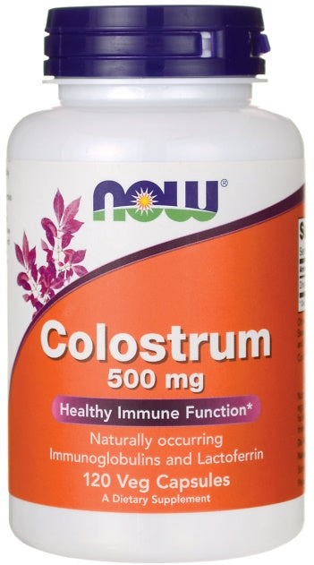 Now Foods Colostrum 500mg, 120 vCapsules