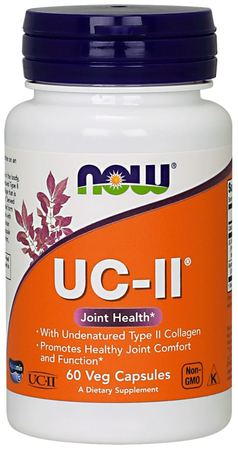 Now Foods UC-II Undenatured Type II Collagen, 60 vCapsules