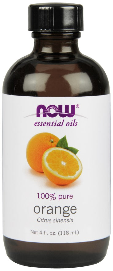 Now Foods Essential Oil Orange Oil Pure, 118 ml.