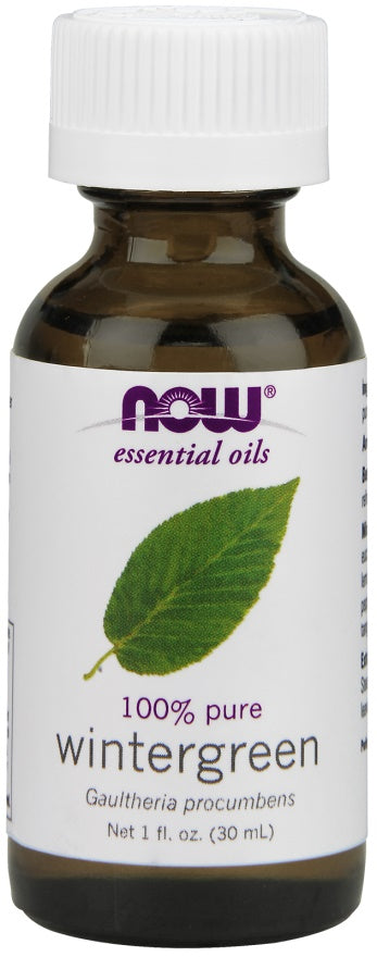 Now Foods Essential Oil Wintergreen Oil, 30 ml.
