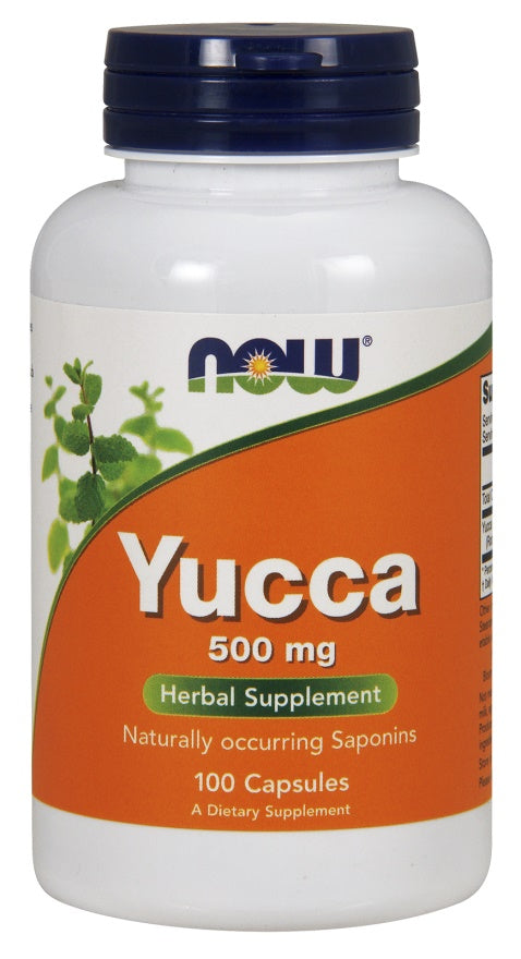 Now Foods Yucca 500mg, 100 Capsulesules
