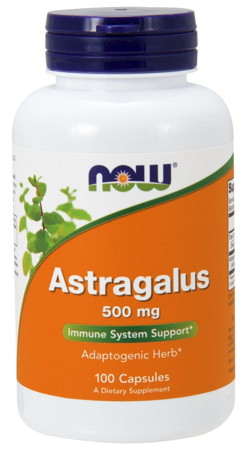 Now Foods Astragalus 500mg, 100 Capsules