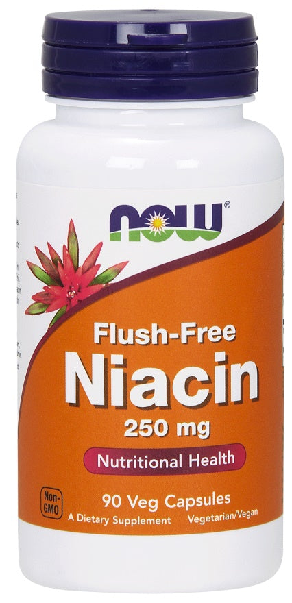 Now Foods Niacin Flush-Free 250mg, 90 vCapsules