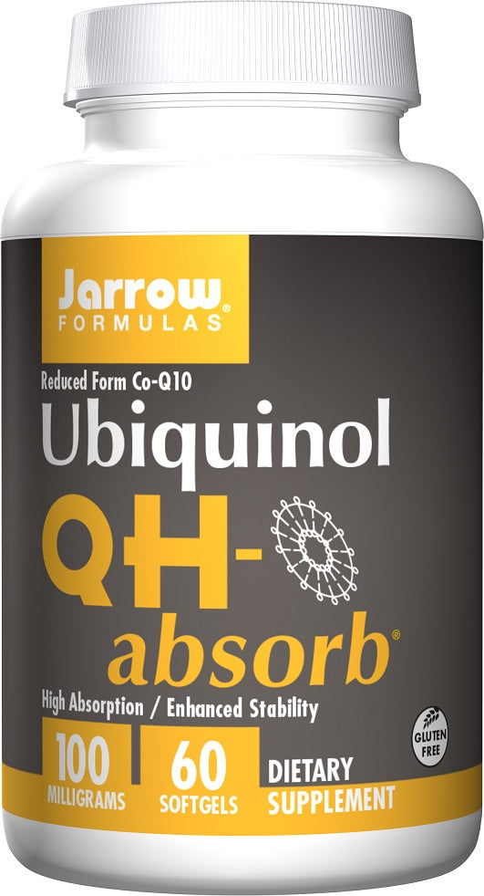 Jarrow Formulas Ubiquinol QH-absorb 100mg, 60 Softgels
