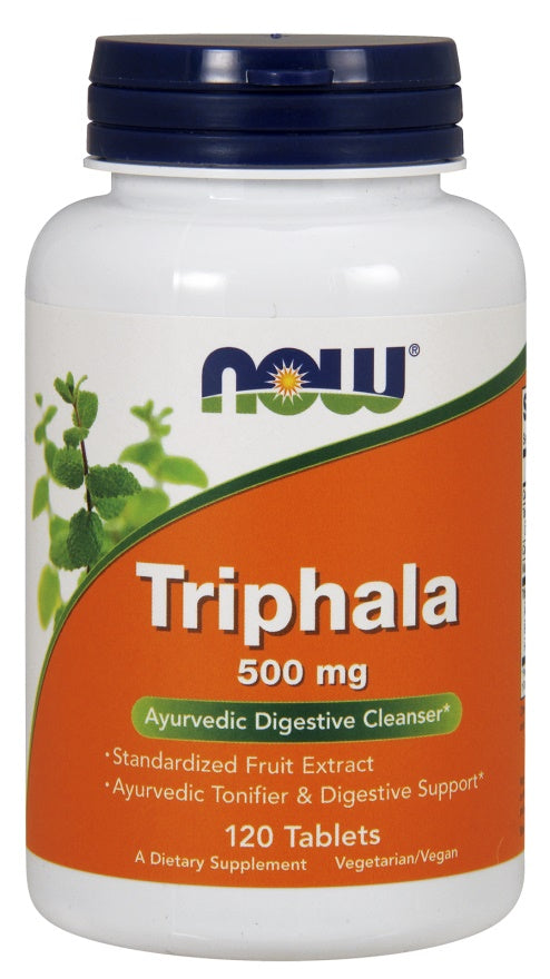 Now Foods Triphala 500mg, 120 Tablets