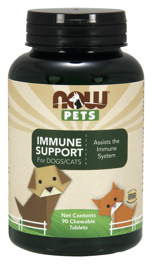 Now Foods Pets Immune Support, 90 chewable Tablets