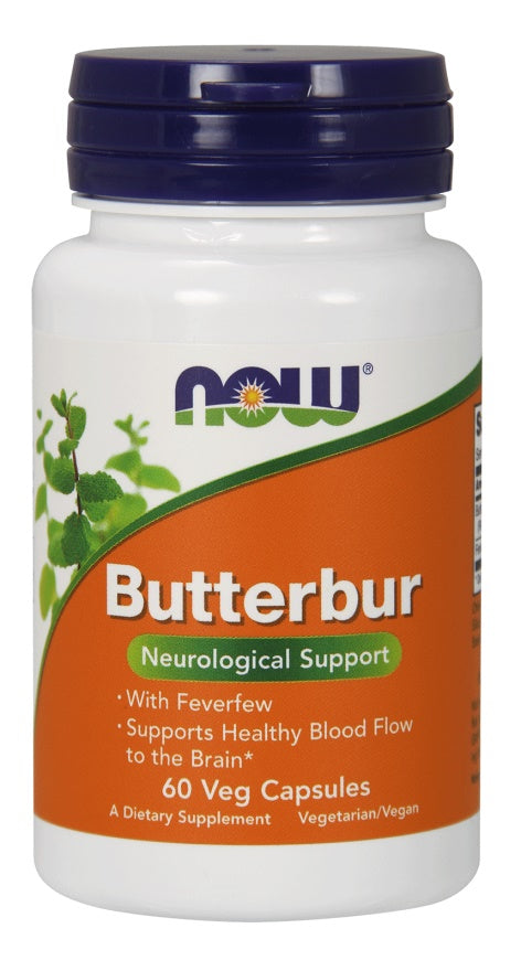 Now Foods Butterbur, 60 vCapsules