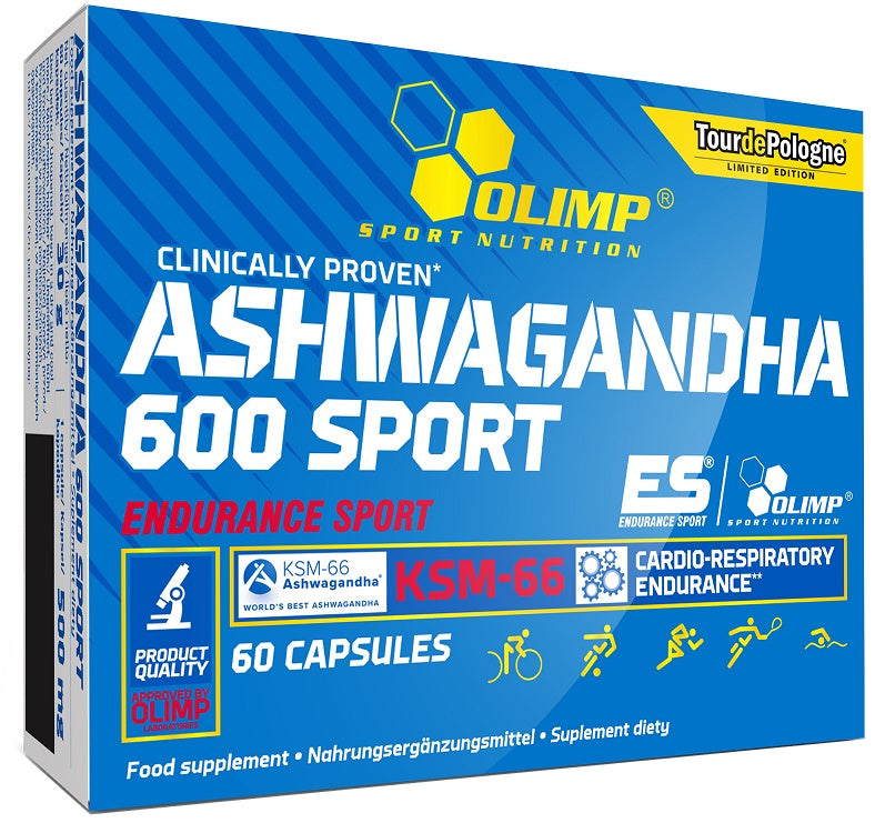 Olimp Nutrition Ashwagandha 600 Sport, 60 Capsules