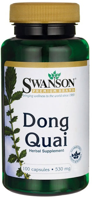 Swanson Dong Quai 530mg, 100 Capsules