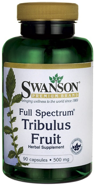Swanson Full-Spectrum Tribulus Fruit 500mg, 90 Capsules