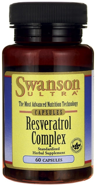 Swanson Resveratrol Complex, 60 Capsules