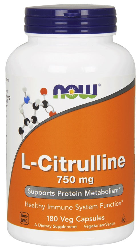 Now Foods L-Citrulline 750mg, 180 vCapsules