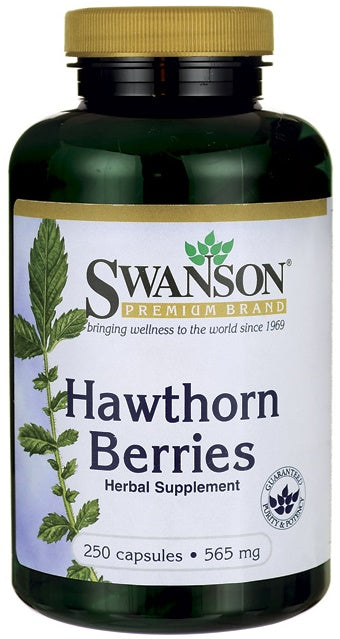 Swanson Hawthorn Berries 565mg, 250 Capsules