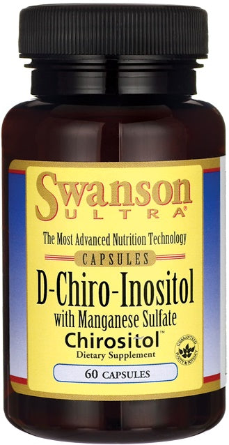 Swanson D-Chiro-Inositol, 60 Capsules