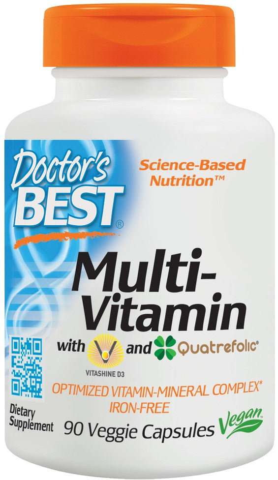 Doctor's Best Multi-Vitamin, 90 vCapsules