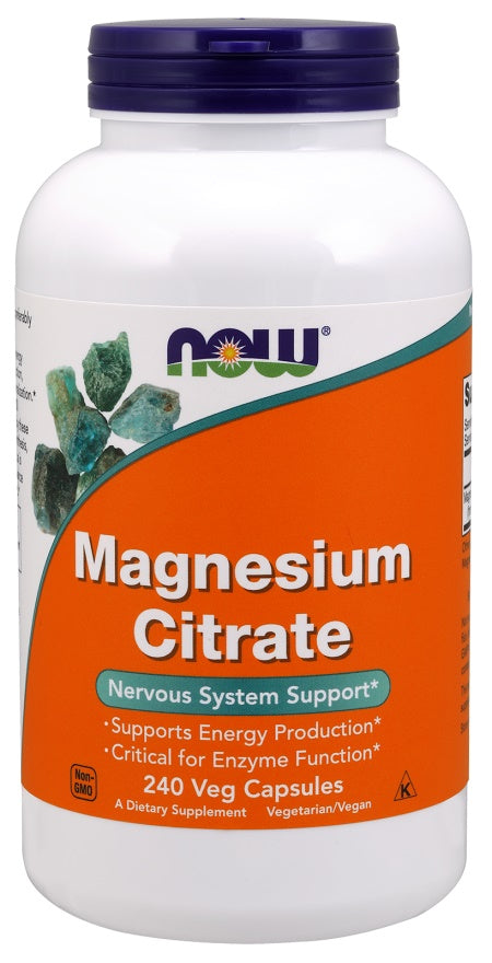 Now Foods Magnesium Citrate 400mg, 240 vCapsules