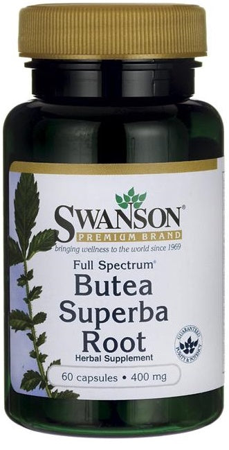 Swanson, Full Spectrum Butea Superba Root 400mg, 60 Capsules