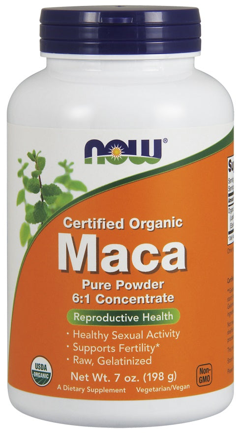 Now Foods Maca 6:1 Concentrate Pure Powder, 198g