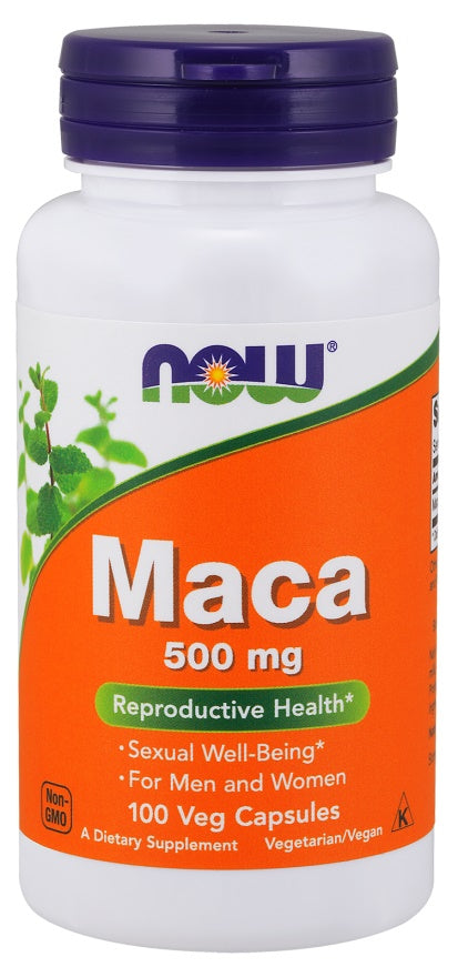 Now Foods Maca 500mg, 100 vCapsules