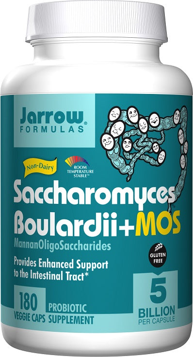 Jarrow Formulas Saccharomyces Boulardii + MOS, 180 vCapsules