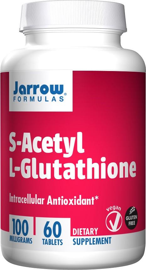 Jarrow Formulas S-Acetyl L-Glutathione 100mg, 60 Tablets