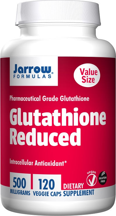 Jarrow Formulas Glutathione Reduced 500mg, 120 vCaps