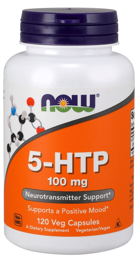 Now Foods 5-HTP 100mg, 120 vCapsules