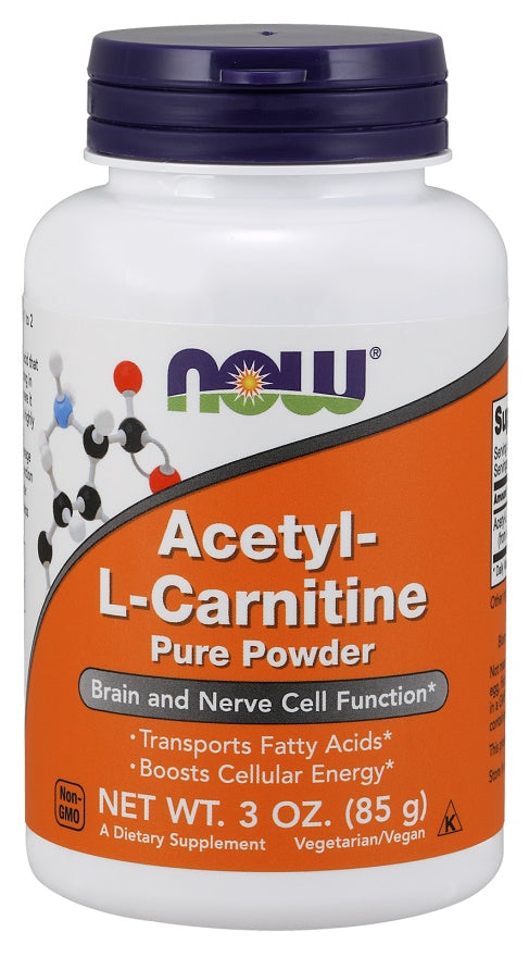 Now Foods Acetyl-L-Carnitine Pure Powder, 85g