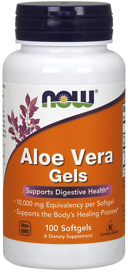 Now Foods Aloe Vera Gels, 100 Softgels