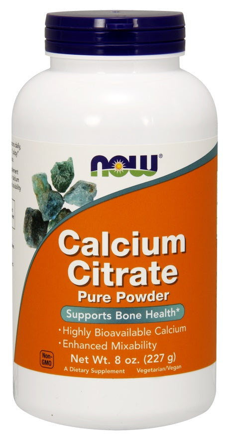 Now Foods Calcium Citrate Pure Powder, 227g