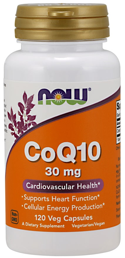 Now Foods CoQ10 30mg, 120 vCapsules