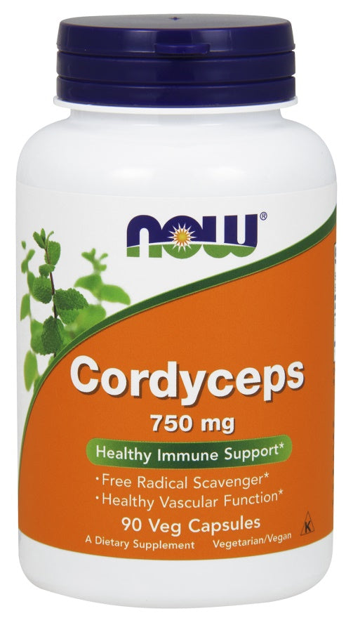 Now Foods Cordyceps 750mg, 90 vCapsules