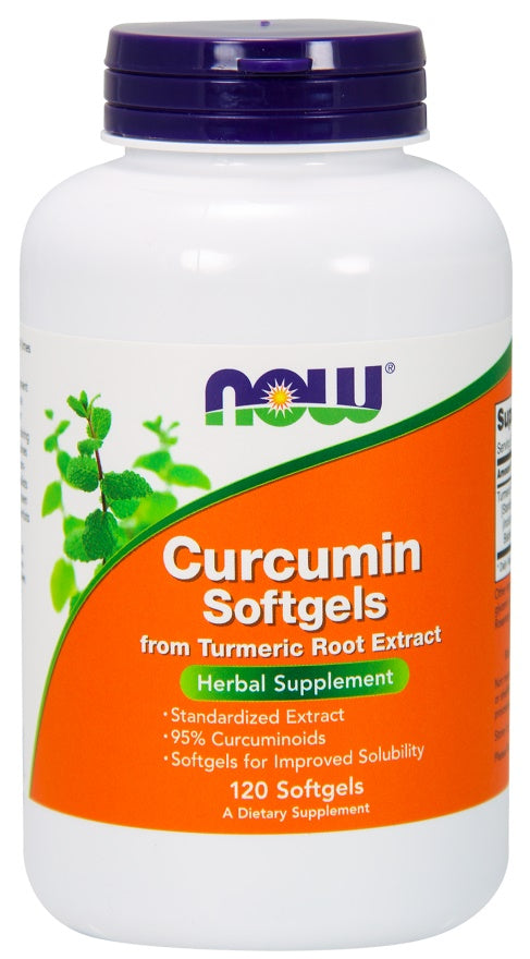 Now Foods, Curcumin (Turmeric Extract), 120 Softgels